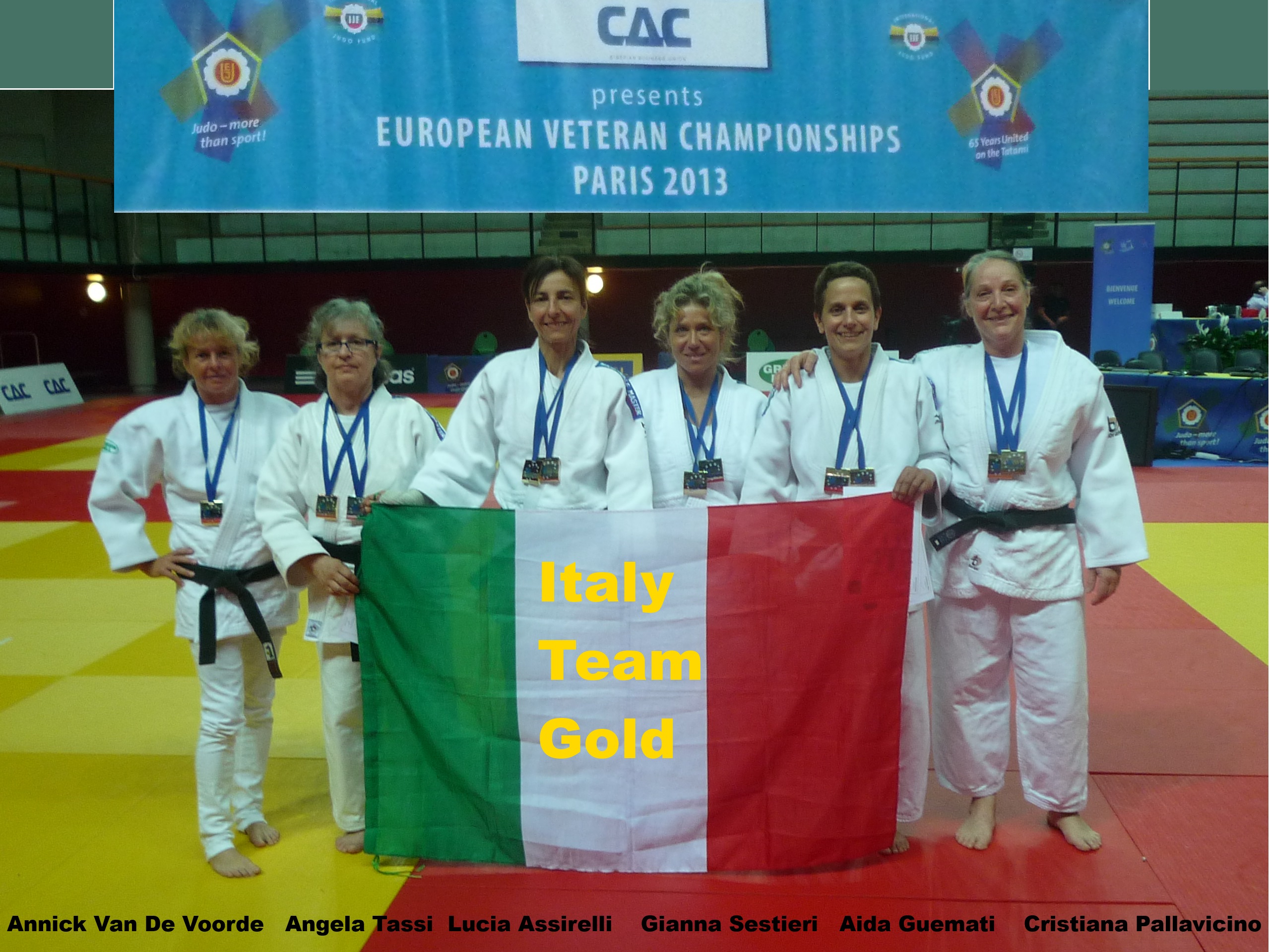 Europei Master a Parigi, settimo oro per l’Italia dalla squadra femminile